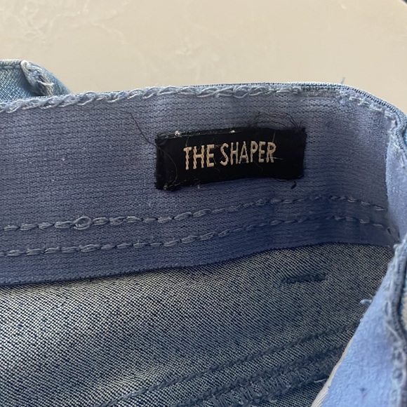 DG2 HIGH WAISTED WIDE LEG SHAPER JEANS - Picture 6 of 6